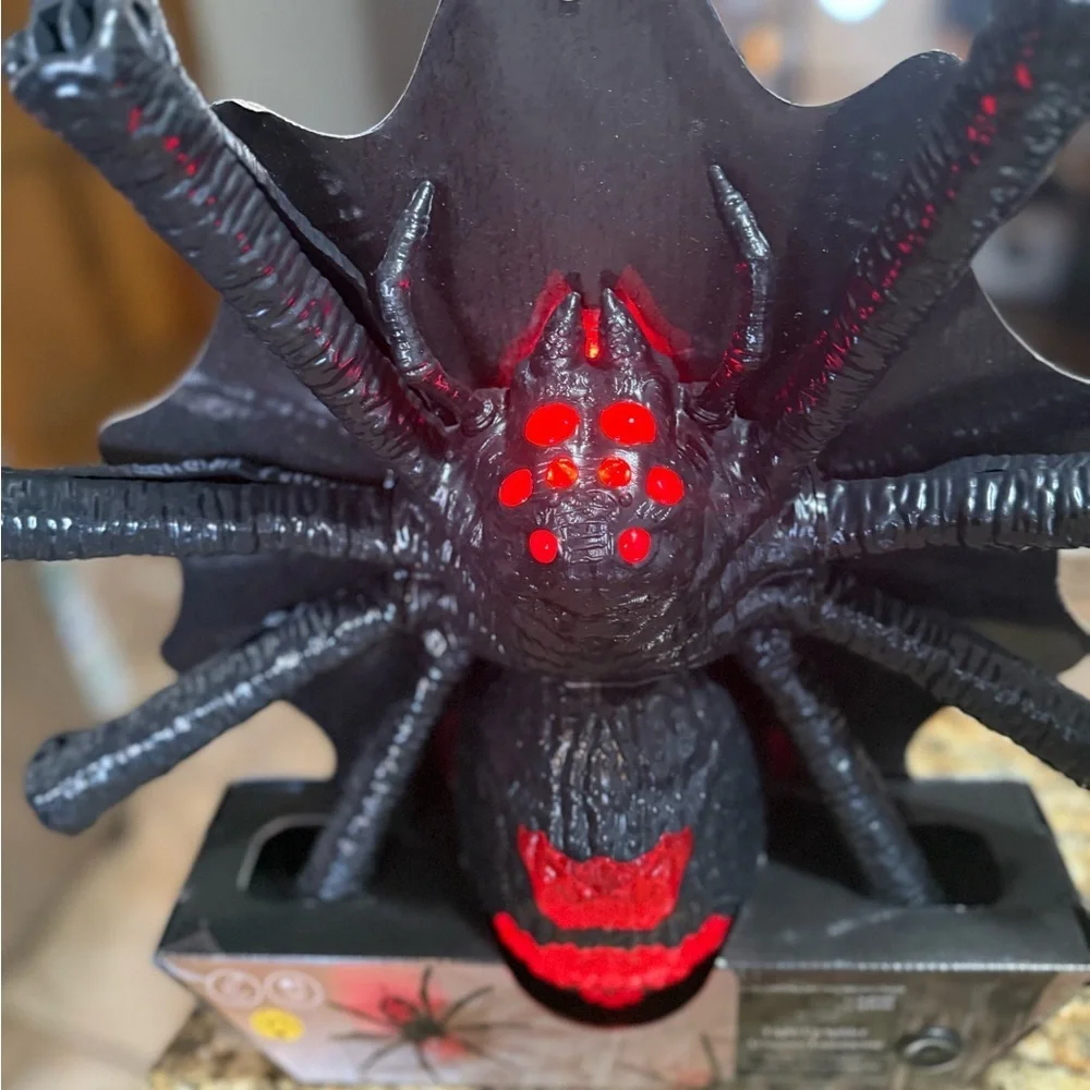 Ashland Black and Red Light-Up Spider new - Picture 4 of 4